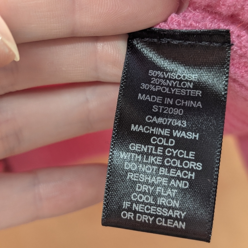 Moon And Madison Cardigan Sweater - Red and Pink - Picture 5 of 9